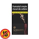 Tigari Sobranie Negru Lung