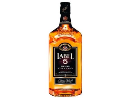 Scotch whisky Label 5 Classic Black 0.7 l